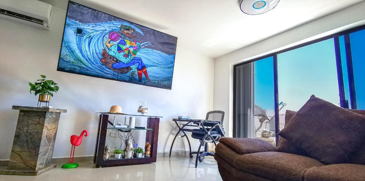 Villa Aurora Beautiful Beachfront Apartment Cancún Esterno foto